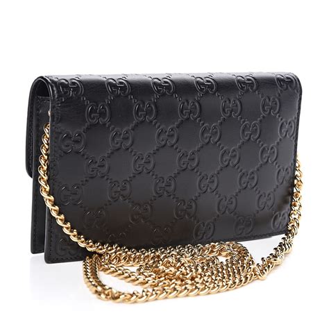 gucci chain wallet clutch|Gucci clutches & evening bags.